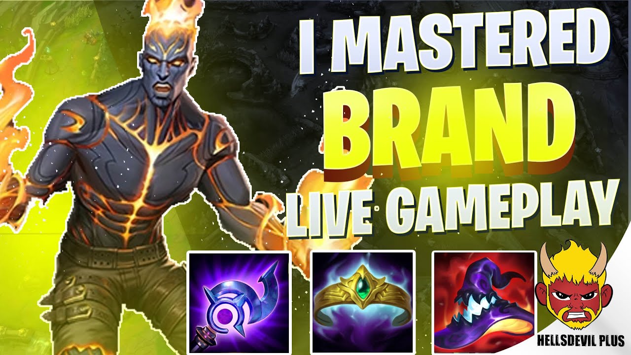 I Mastered Brand And He's Broken- Wild Rift HellsDevil Plus Gameplay