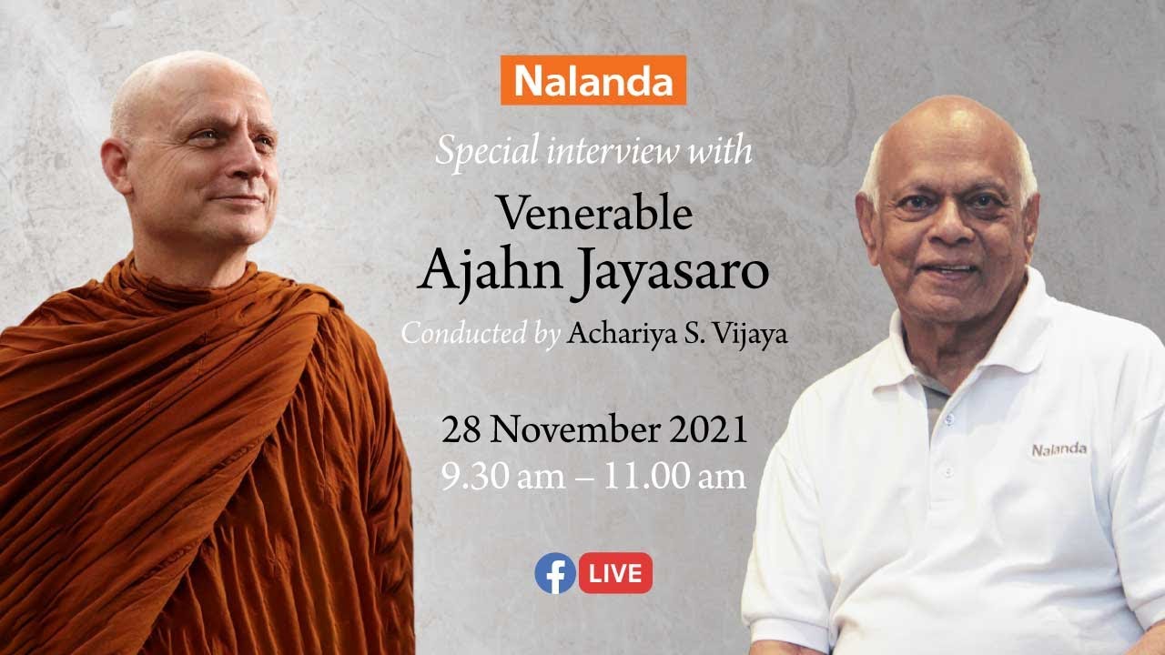 Sangha Day Interview with Ajahn Jayasaro
