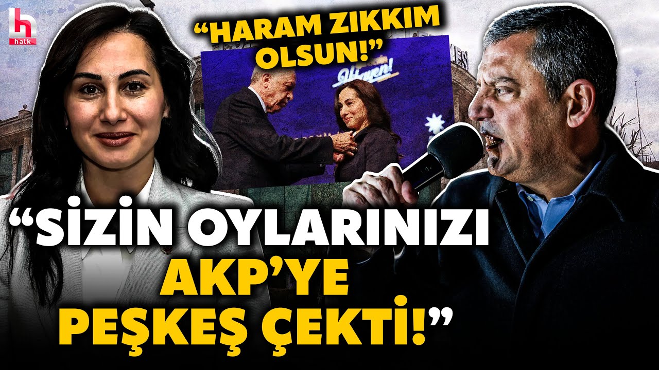 ÖZEL'İ HİÇ BÖYLE GÖRMEDİNİZ! AKP'ye geçen Özlem Vural Gürzel'i yerin dibine soktu! 