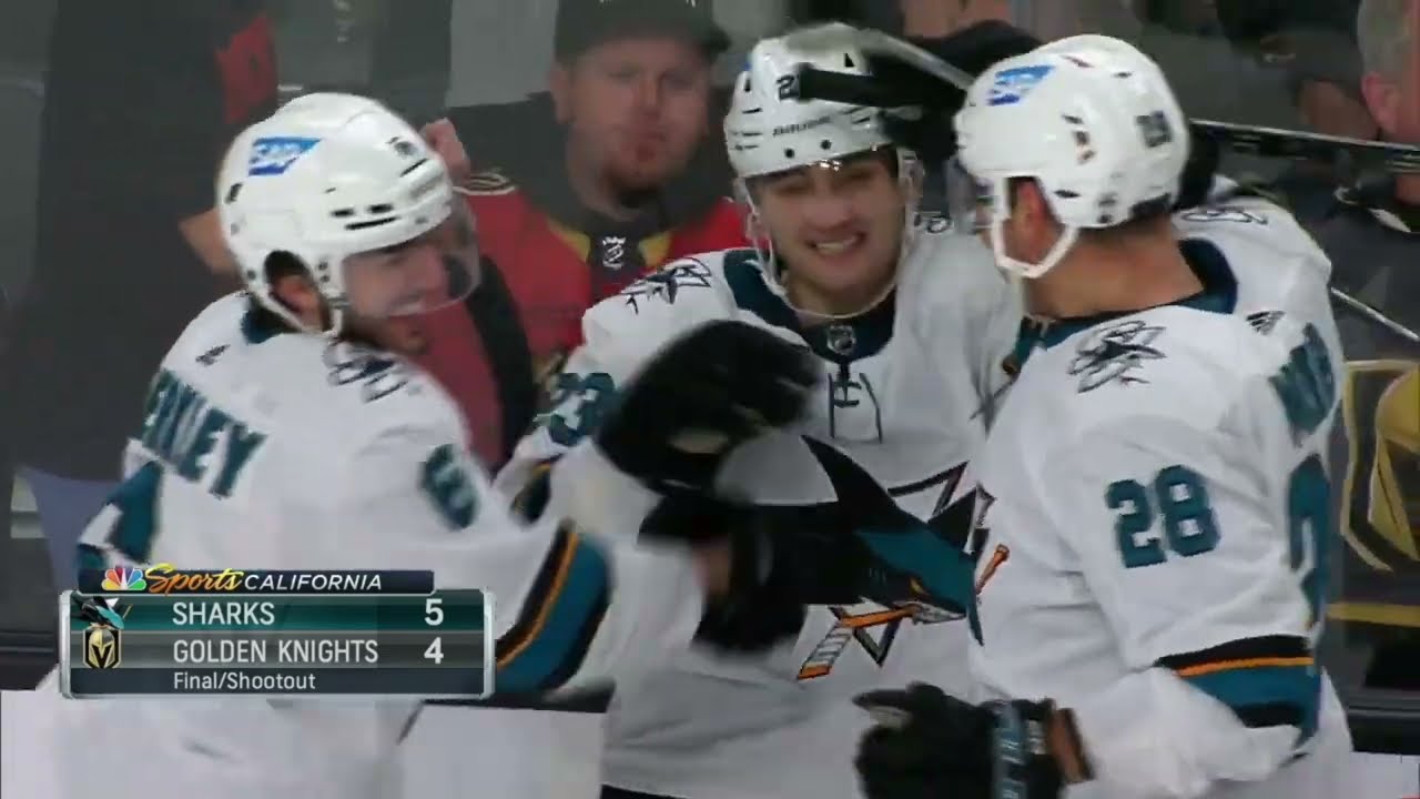 Bordeleau Scores Slick Shootout Winner to Complete Sharks Comeback