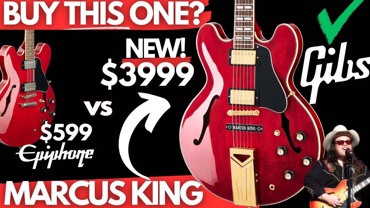 НОВЫЙ Gibson Marcus King ES-345: потратить 4000 долларов или купить Epiphone?