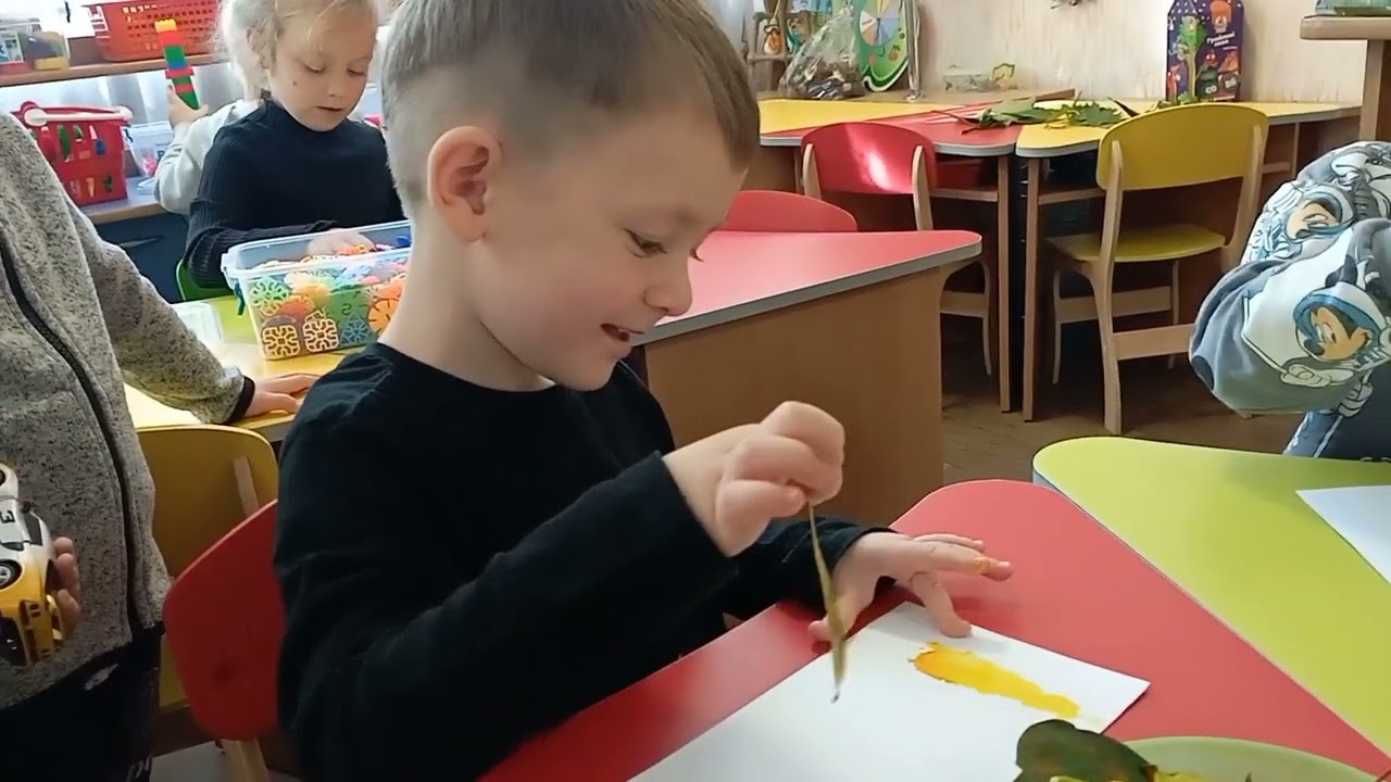 Малювання ,,Дерева восени 