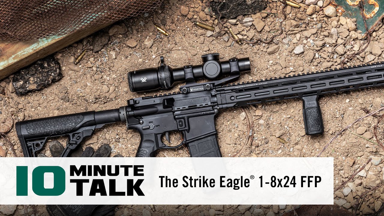 #10MinuteTalk — Strike Eagle® 1-8x24 FFP: гайки, болты и прицельная сетка