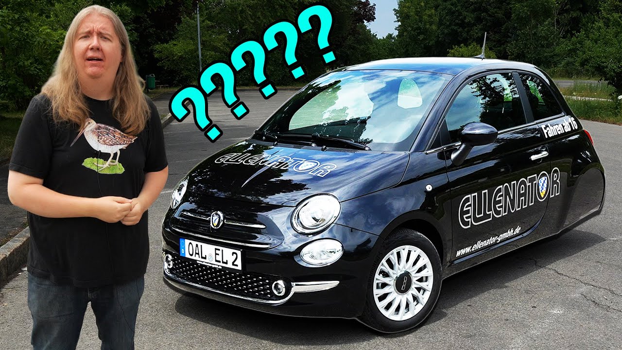 Miksi tässä autossa on KOLME pyörää?! Testissä OUTO Ellenator 500!