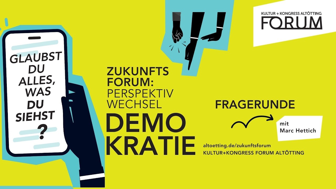 Fragerunde - Zukunftsforum: Perspektivwechsel