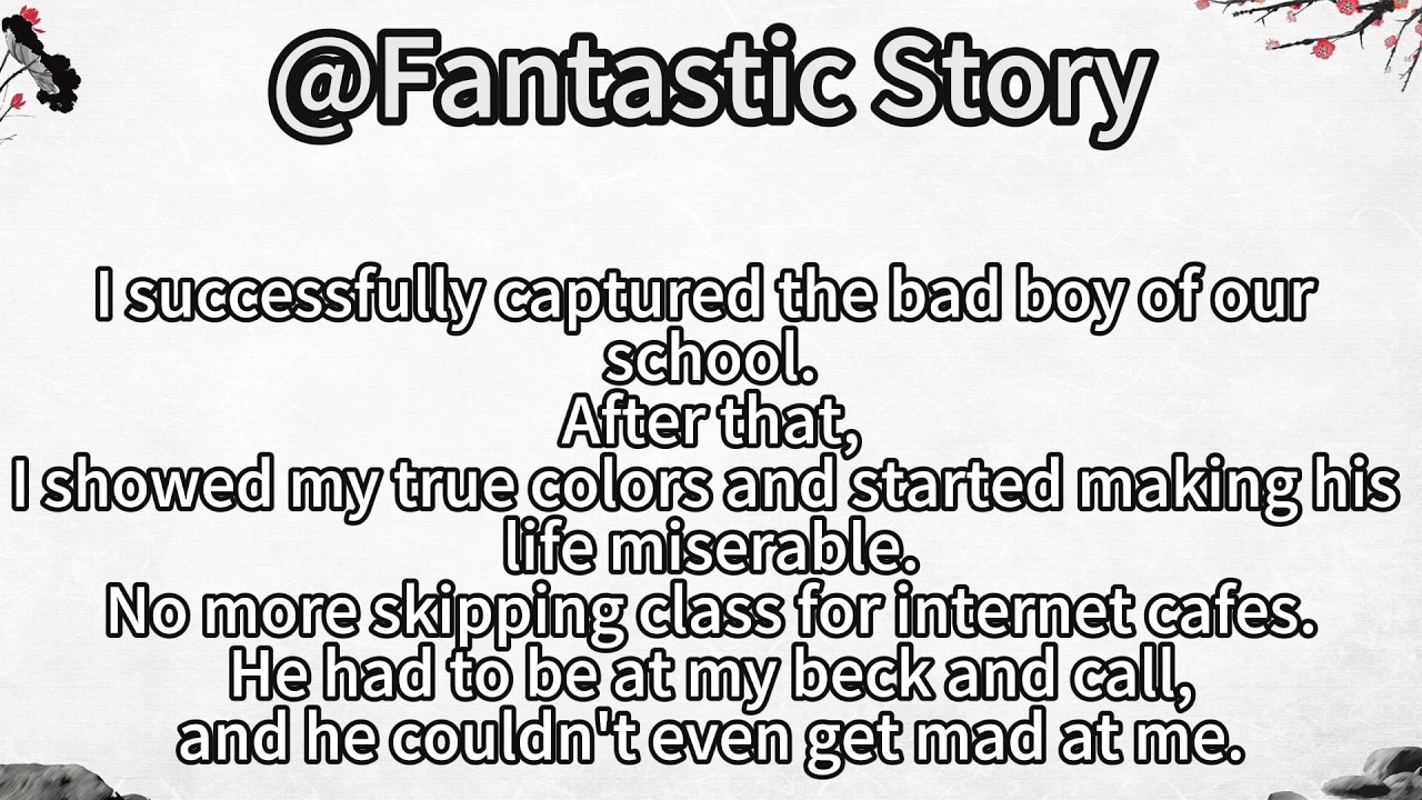 I successfully captured the bad boy of our school.After that,I showed my true colors ...