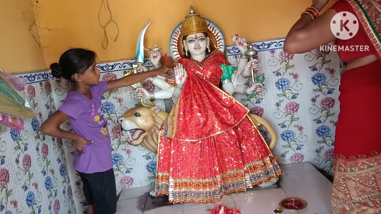 mata ji ka shringar🙏🙏🙏