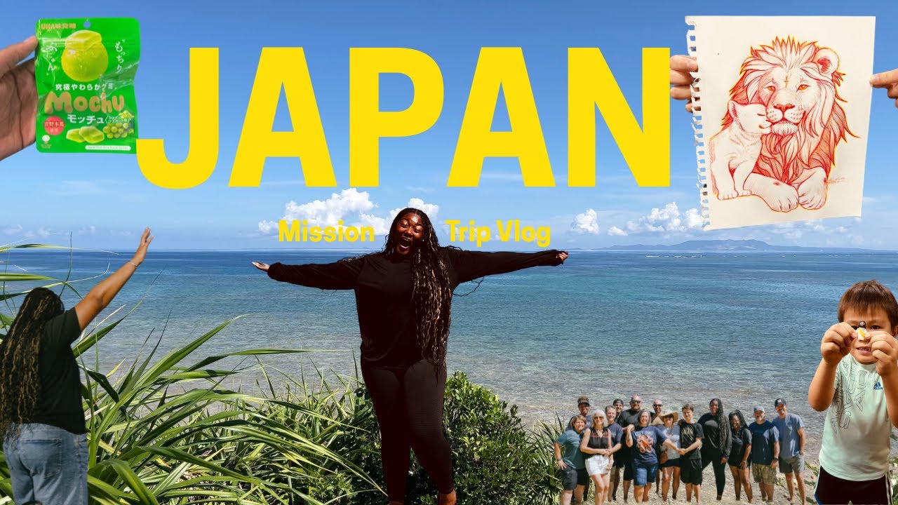 Okinawa, Japan Mission Trip Vlog + Side Quests (Tax FREE shopping, 7/11 runs, Tourists things!!!)