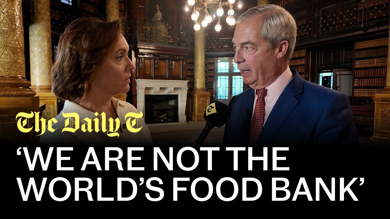 Nigel Farage on plans for mass deportations and scrapping indefinite leave to remain | The Daily T