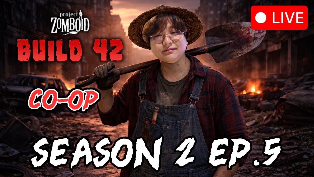 [🔴LIVE] -  คนเราจะมีชีวิตได้อีกกี่วัน.. | Project Zomboid Build 42 #5