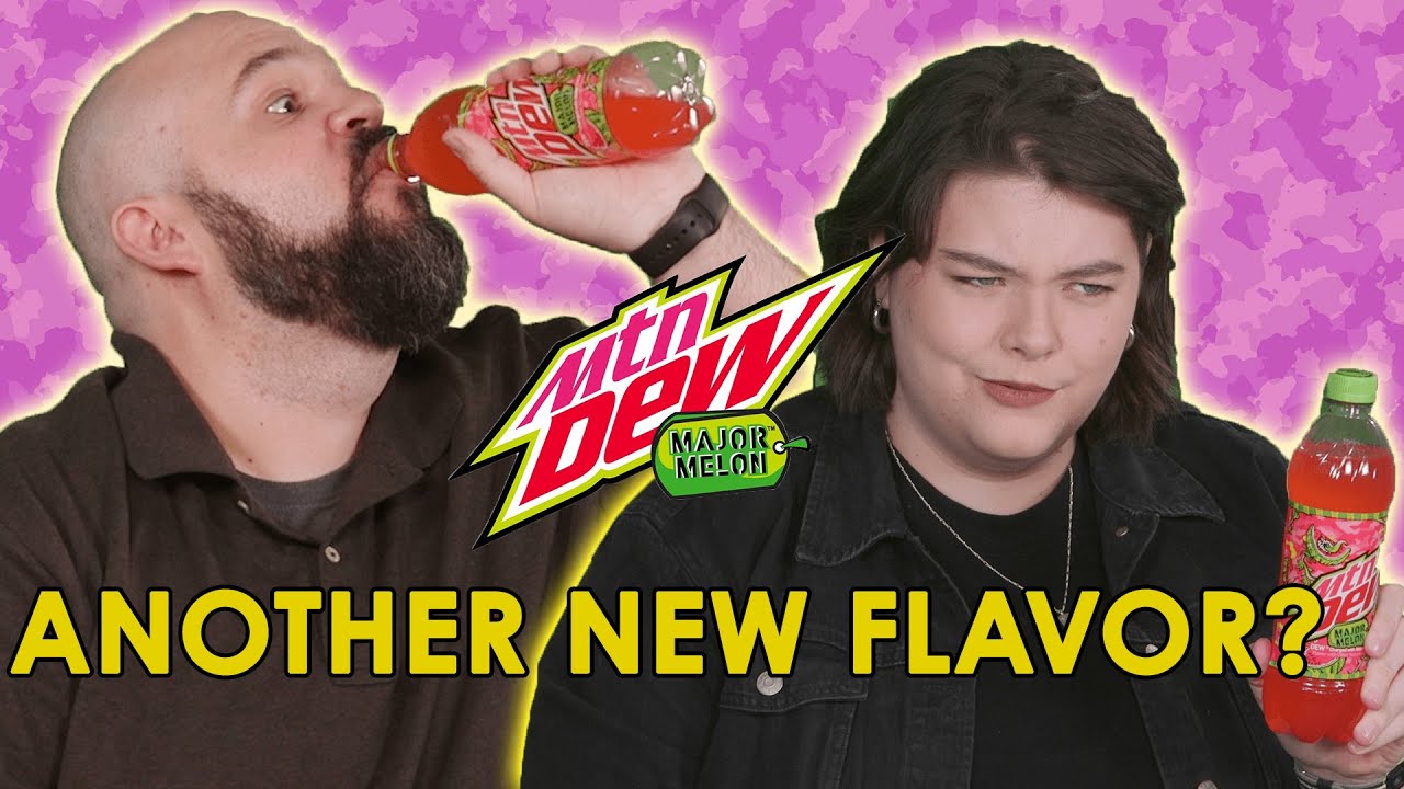 Has Mountain Dew Gone Too Far? We try new flavor Major Melon