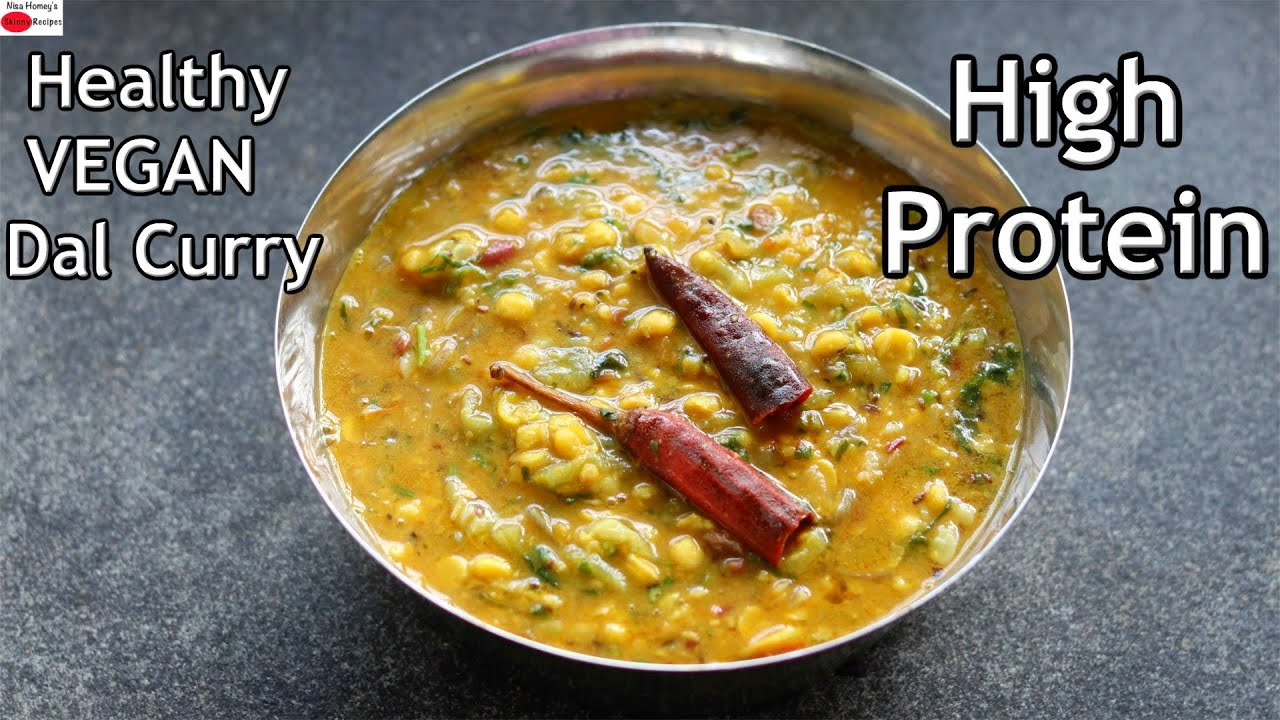 Turai Aur Channa Dal Recipe - Turai Channa Daal Sabzi - Ridge Gourd Sabzi - Healthy Vegan Recipes