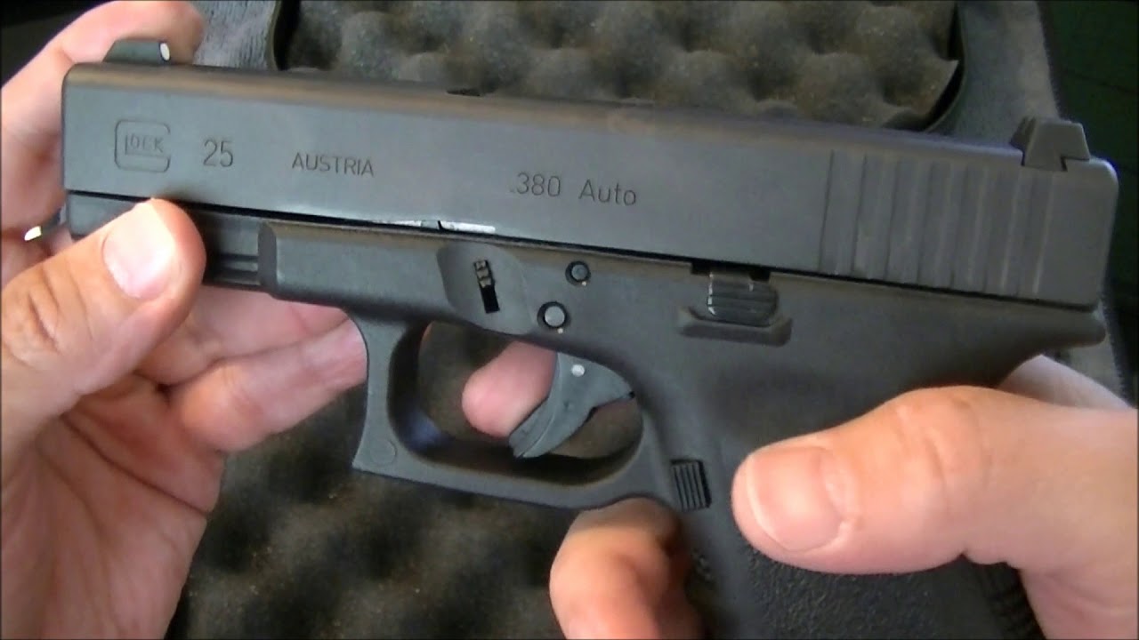 Destape Glock 25 y prueba de tiro
