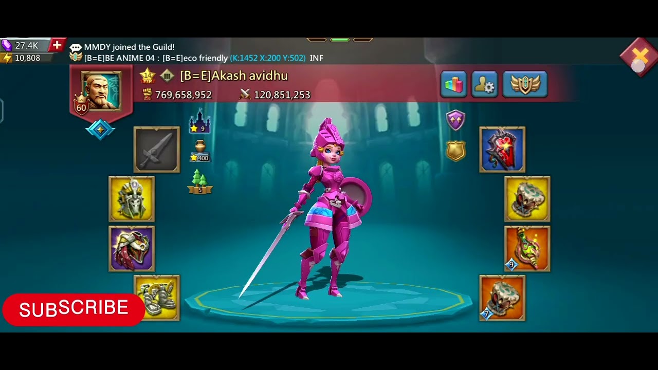 Rally on solo target #lordsmobile