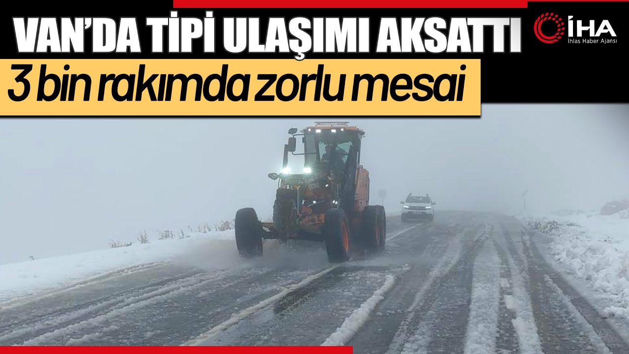 Turuncu Kaplanların Kar Mesaisi Karabet Geçidi'nde Başladı