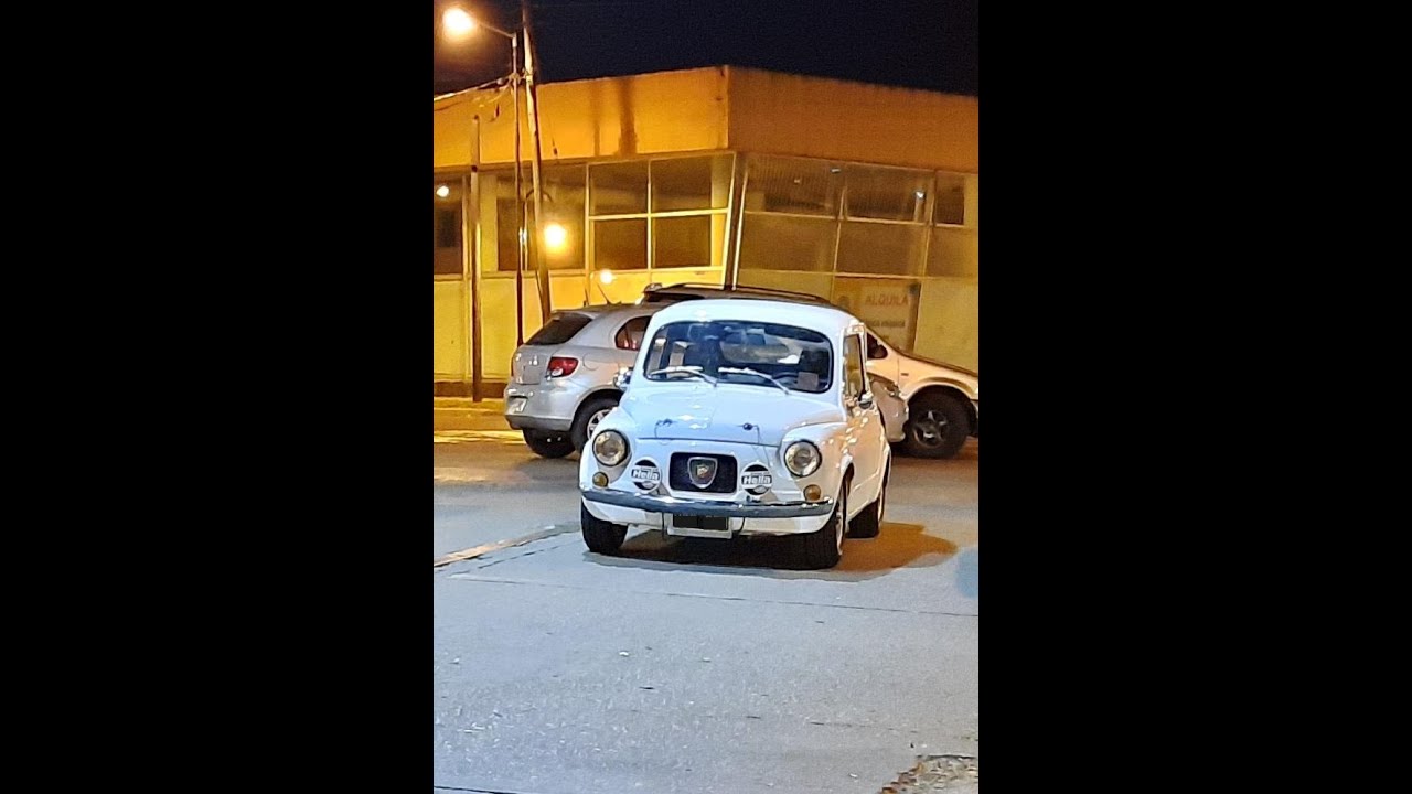 FIAT 600 ENFIERRADO MOTOR 128 1.300CM3 . ACELERANDO