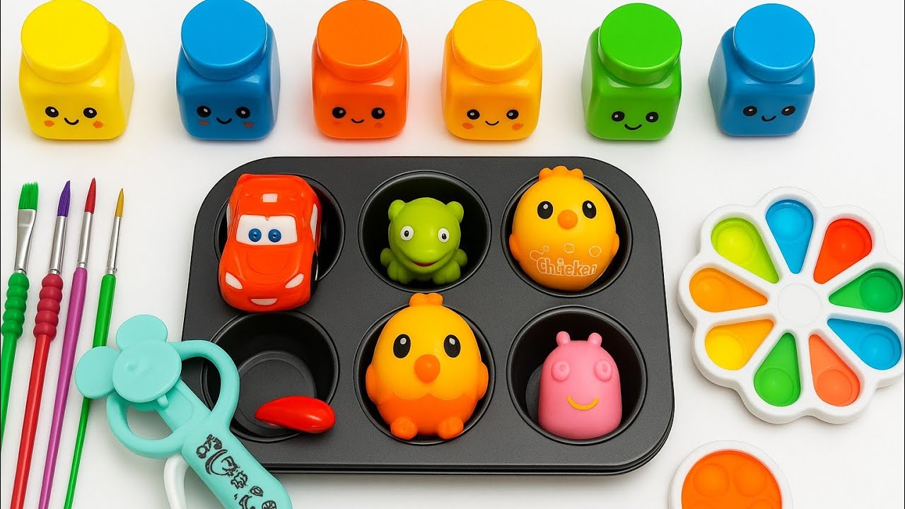 Satisfying Video I DIY How To Make Colorful GIANT Eggs Mixed Oddly Sprunki Slime Form Cake ASMR