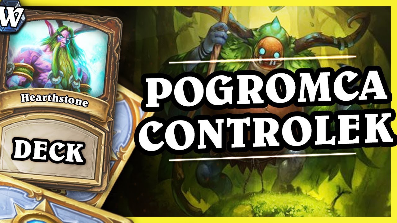 POGROMCA CONTROLEK - MILL DRUID - Hearthstone Deck Wild (Witchwood)