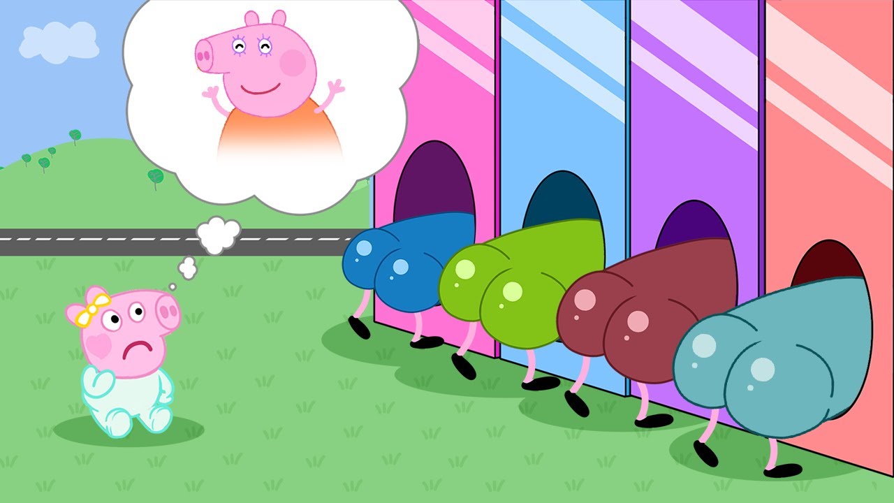 Mummy Pig Will Be Choose???-  Peppa Funny Animation
