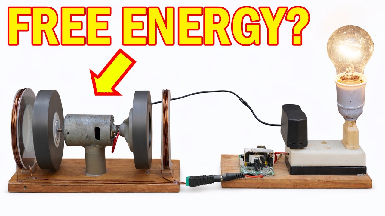 I Built a Machine That Generates Power Forever