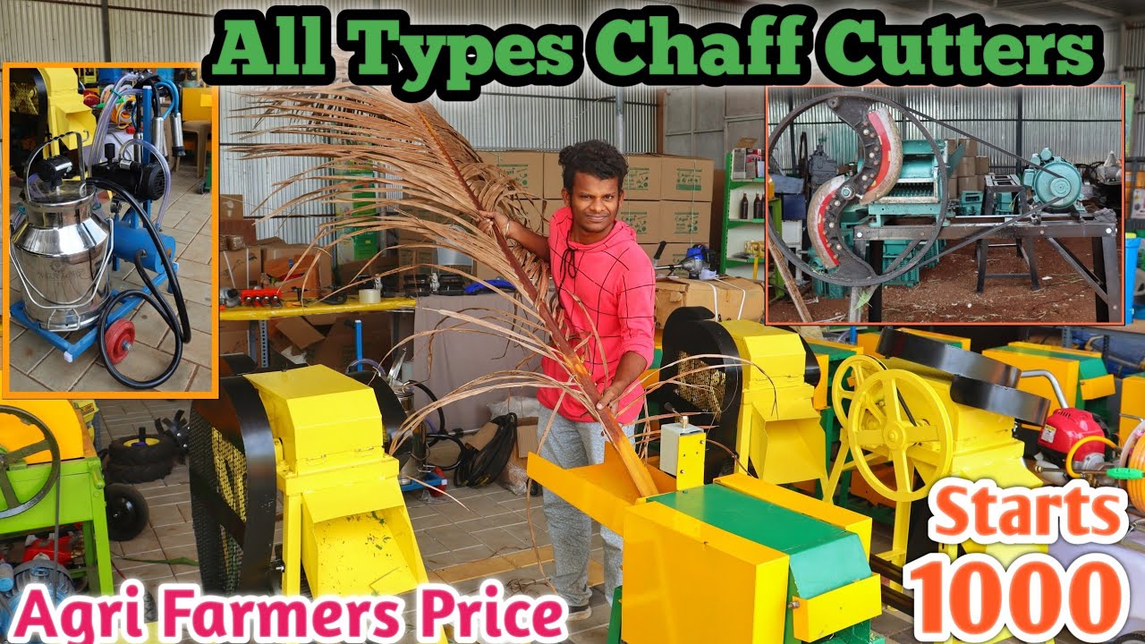 Cheapest chaff Cutters | All Agriculture and Diary Machineries Lowprice | Manufacturer Machines
