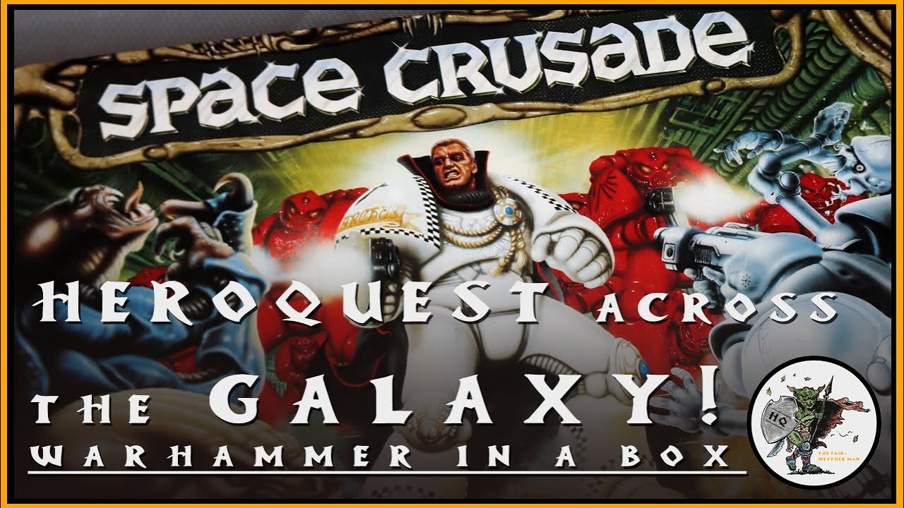 HeroQuest ACROSS THE GALAXY? Unboxing the Retro Classic Space Crusade (Warhammer in a Box)