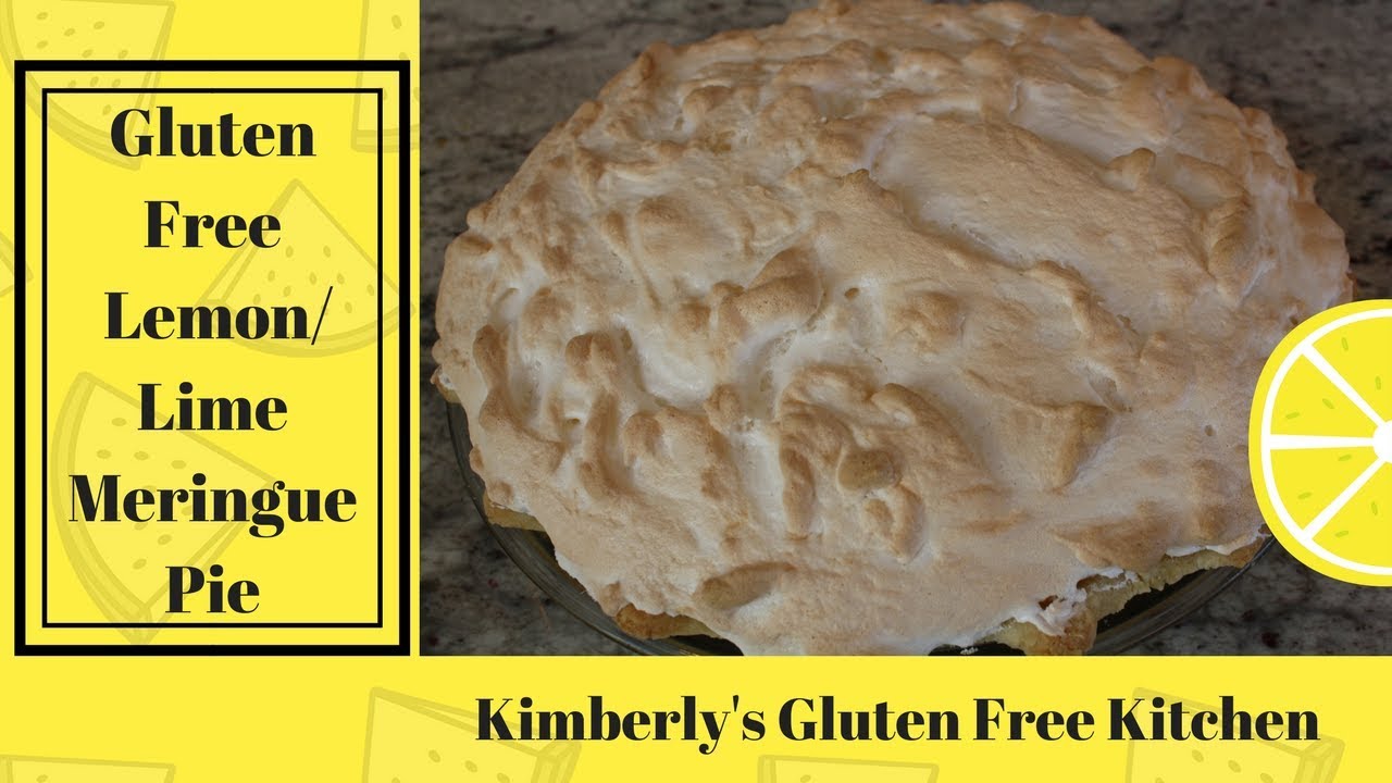 Gluten Free Lemon/ Lime Meringue Pie