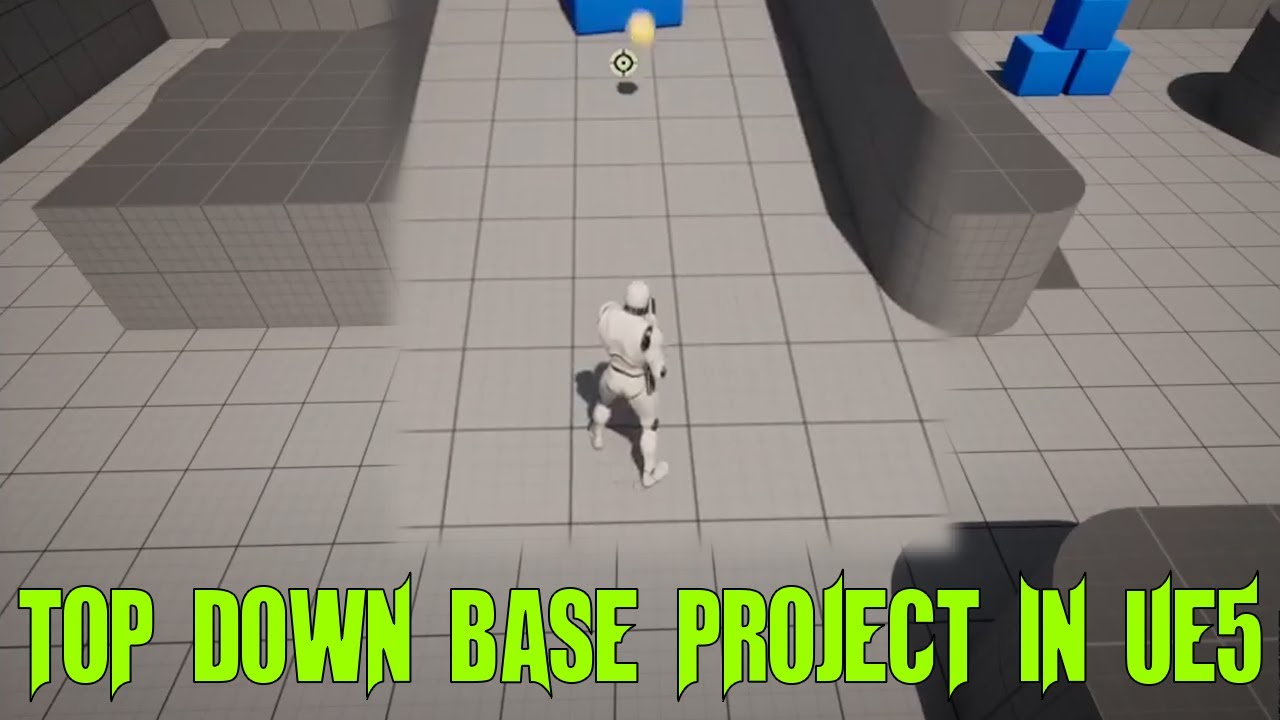 UE5  - Creating a Top Down Zombie Style Shooter Base Project