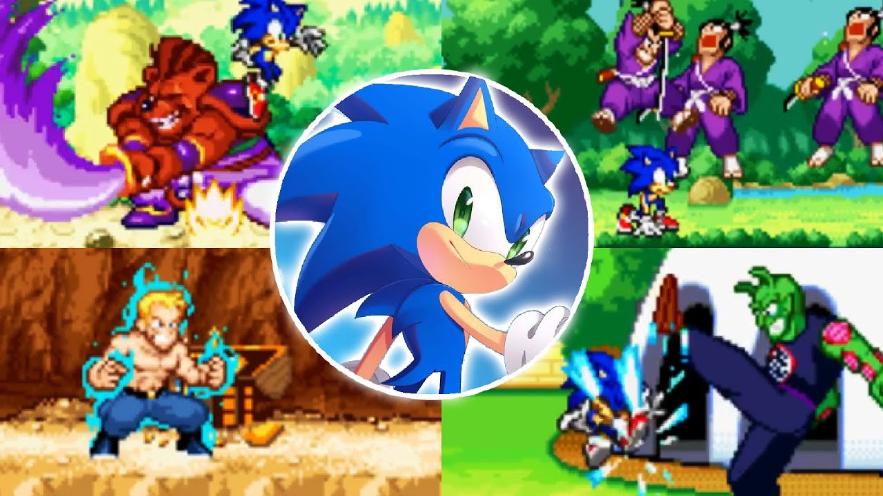 SONIC vs ALL BOSSES Dragon ball Advance adventure