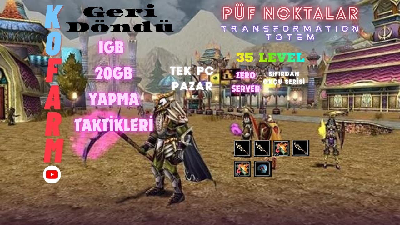 KNIGHT ONLINE PARA NASIL KAZANILIR? AYDA 20 GB TEK PC İLE PARA KAZANMA- GARANTİ