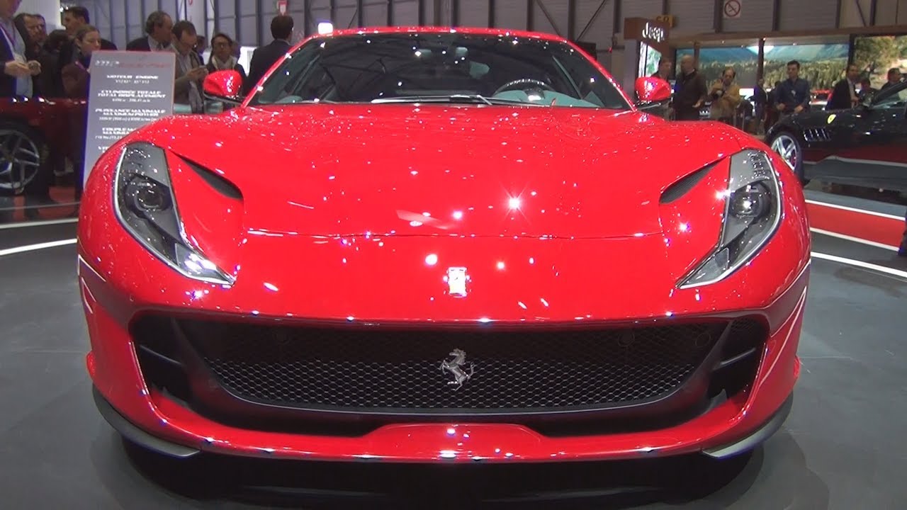 Ferrari 812 Superfast Rosso Corsa (2017) Exterior and Interior