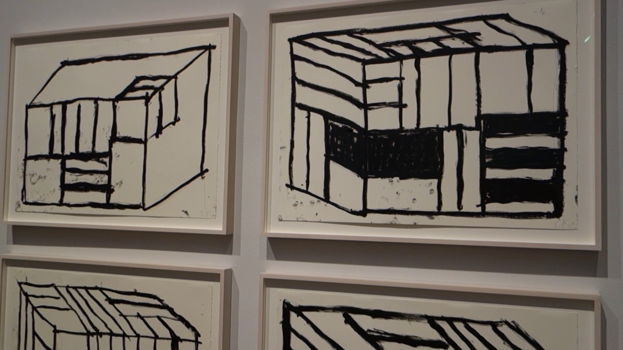 Sean Scully Wall of Light Cubed at CHEIM & READ
