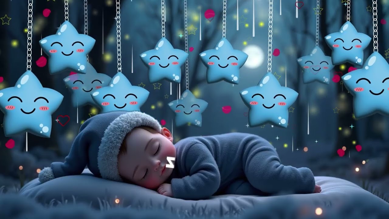 Instant Sleep for Babies 💫 Mozart & Brahms Lullabies 🌙 Calm Music to Overcome Insomnia Fast