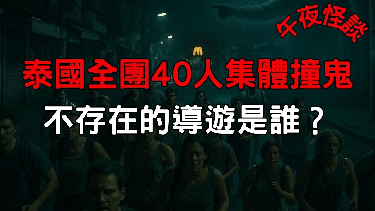【訓住教聽 】全團40人集體中邪？泰國蘇梅島「鬼導遊」帶路事件！消失的麥當勞與百萬封口費