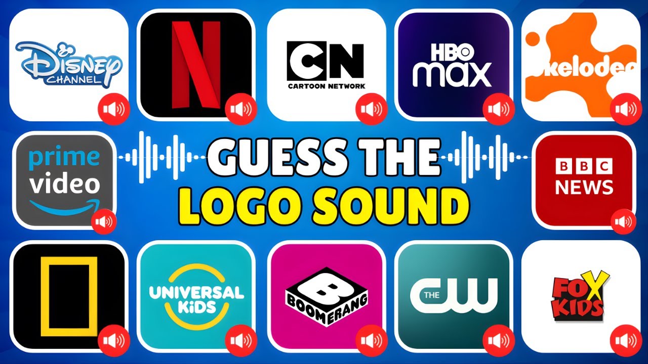 Guess The Streaming & Classic TV Logo Sound 📺🎬 | Disney Channel, Netflix & More