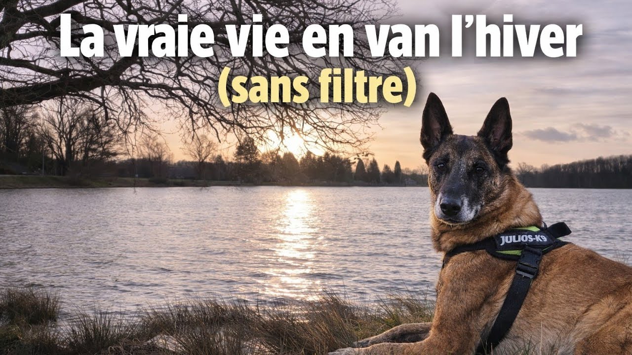 La vraie vie en van l'hiver (sans filtre) #vivreenvan 
