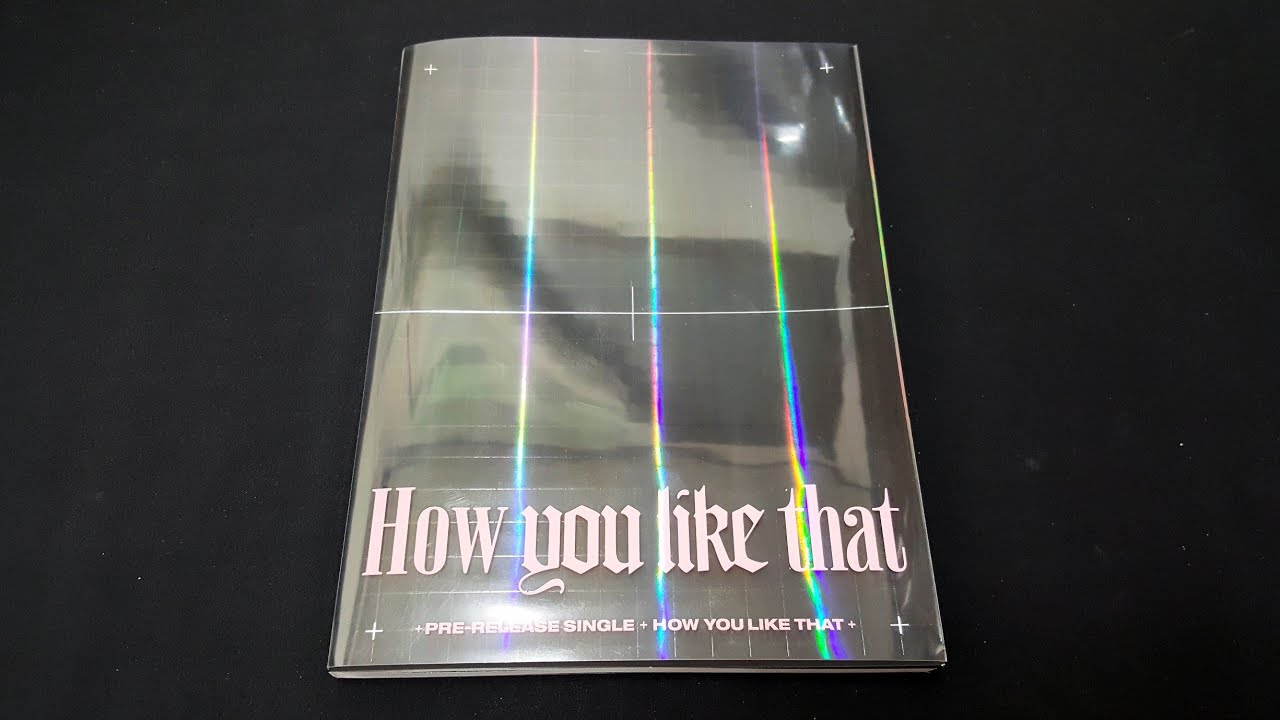 Unboxing BLACKPINK 블랙핑크 How You Like That Special Edition Album