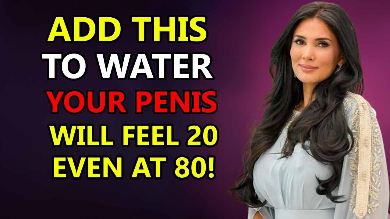 Don’t Drink Plain Water After 50! Add THIS Mineral for Insane Blood Flow
