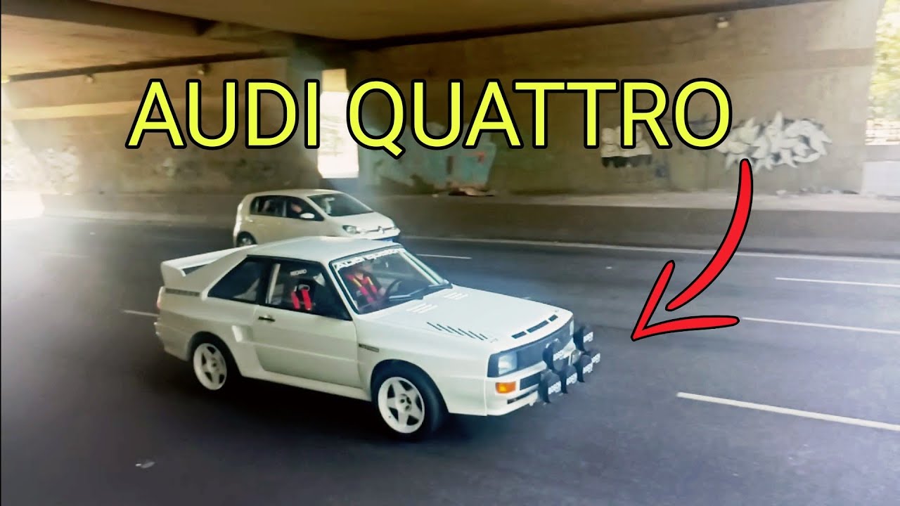 AUDI QUATTRO!! LENDA DO RALLY NAS RUAS DE SÃO PAULO 😱
