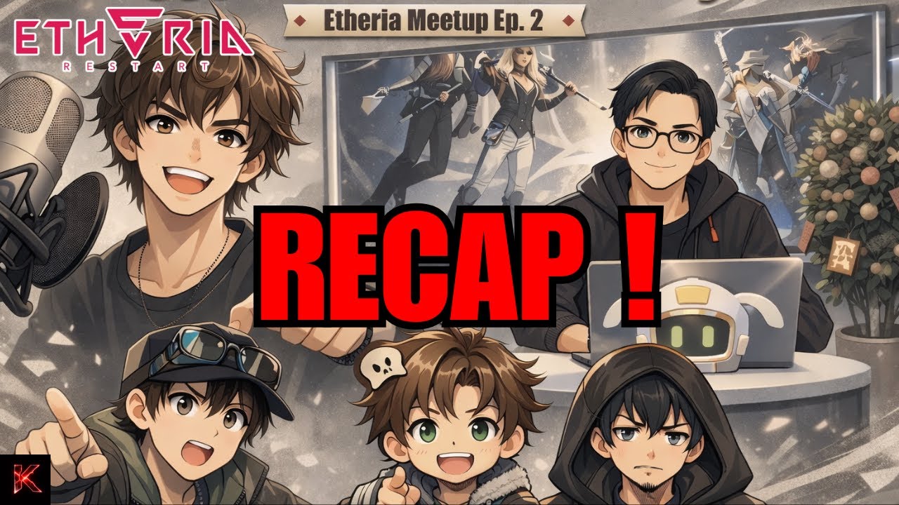 ETHERIA RESTART : TOUTES LES INFOS DU MEETUP AVEC LE CEO DU JEU !