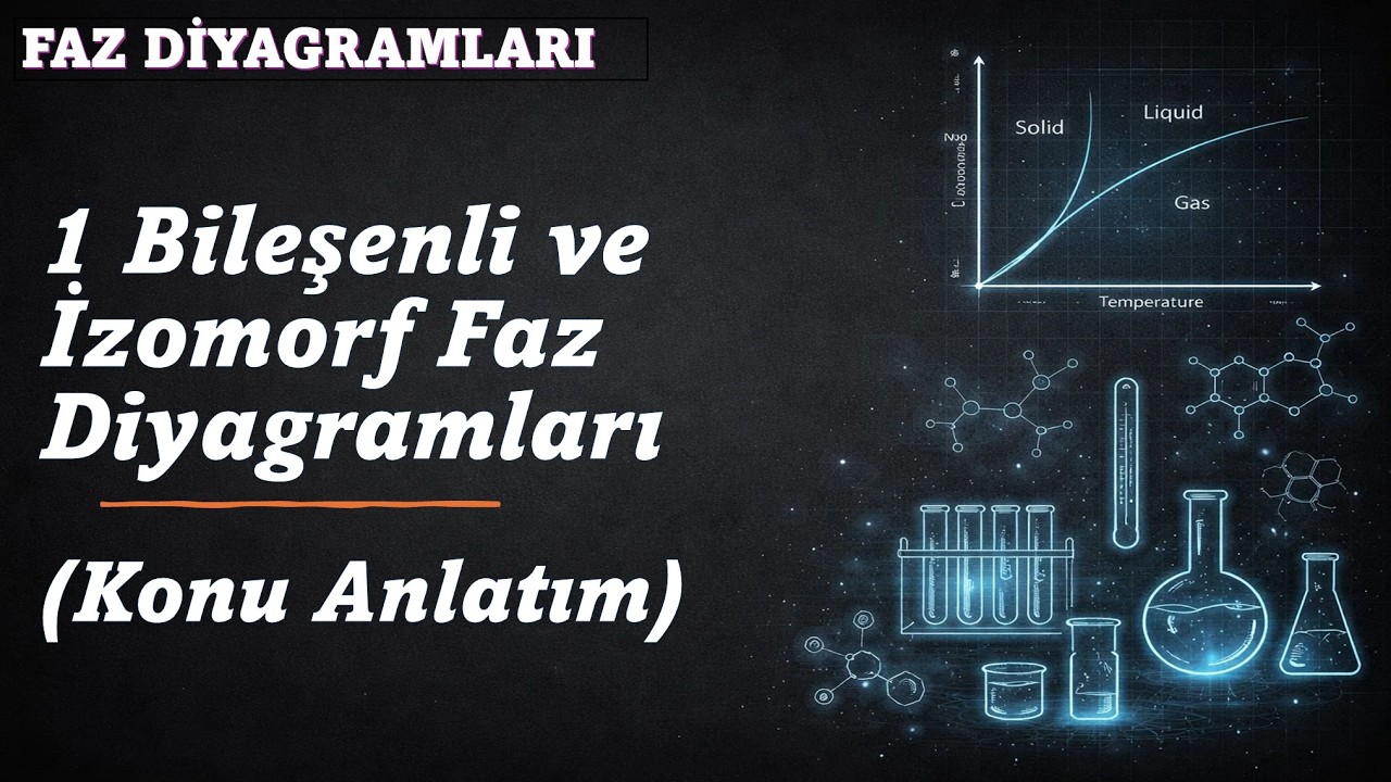 1 Bileşenli ve İzomorfik Faz Sistemleri (Faz Diyagramları 1.B)