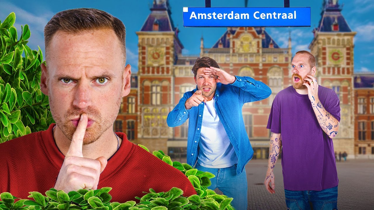 Verstoppertje op Amsterdam Centraal