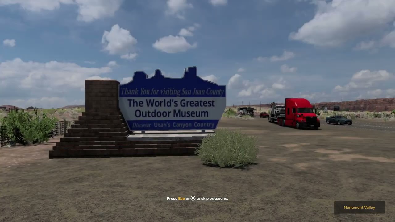 Utah american trucking driving.