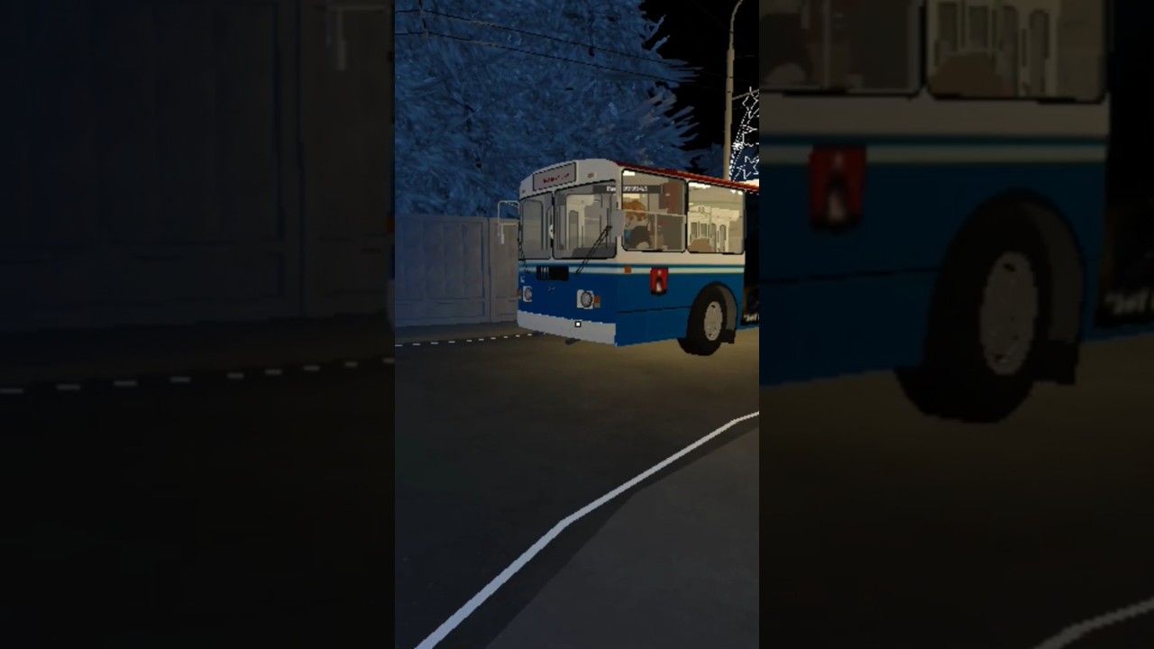 Я играю в Роблокс и OneSkyVed's Trolleybuses Place (indev) и троллейбус 1 вагон #роблокс #троллейбус