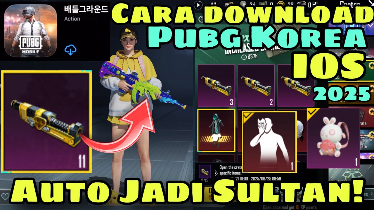 CARA DOWNLOAD PUBG KOREA IOS 2025!