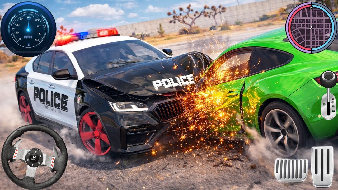 محاكي ألقياده سيارات شرطة العاب شرطة العاب سيارات العاب اندرويد #840 Android Gameplay Police Games