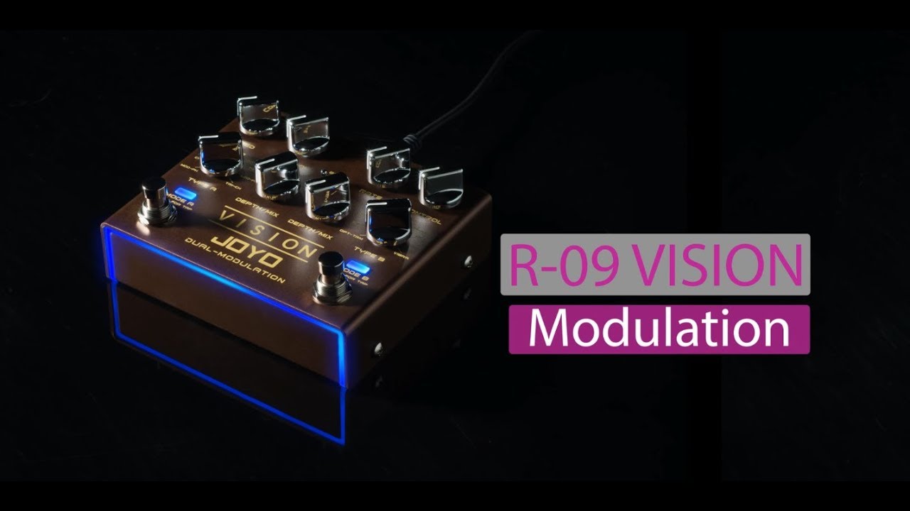 JOYO R-09 VISION - Dual Channel Modulation Pedal