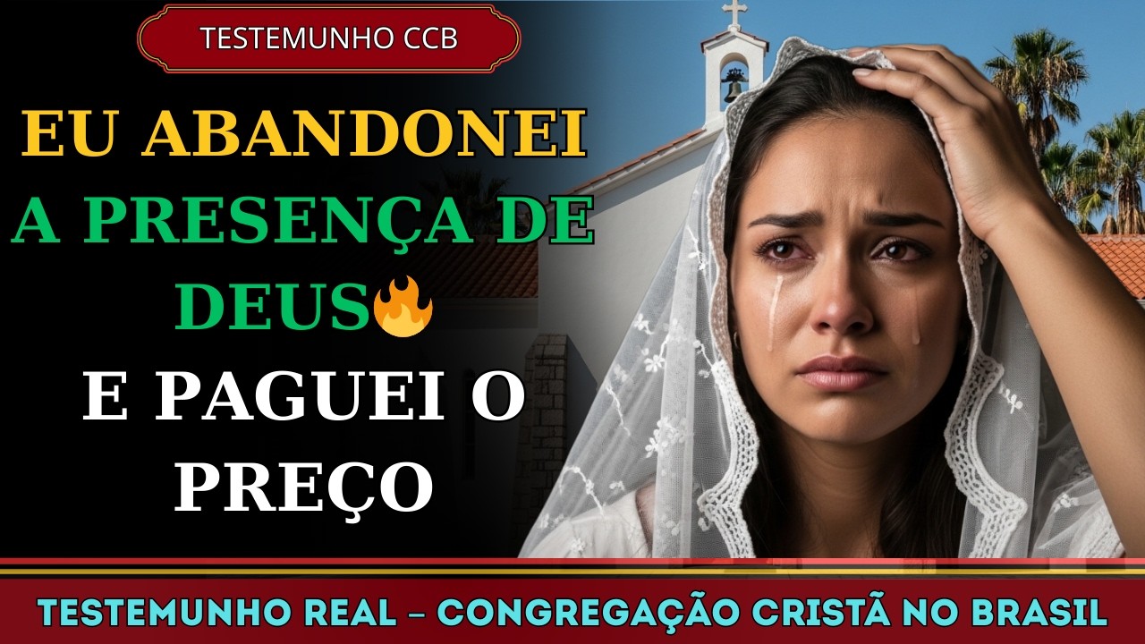 TESTEMUNHO CCB – SAÍ DA PRESENÇA DE DEUS E CAÍ NUM ABISMO… ATÉ O DIA EM QUE O CÉU ME CHAMOU DE VOLTA