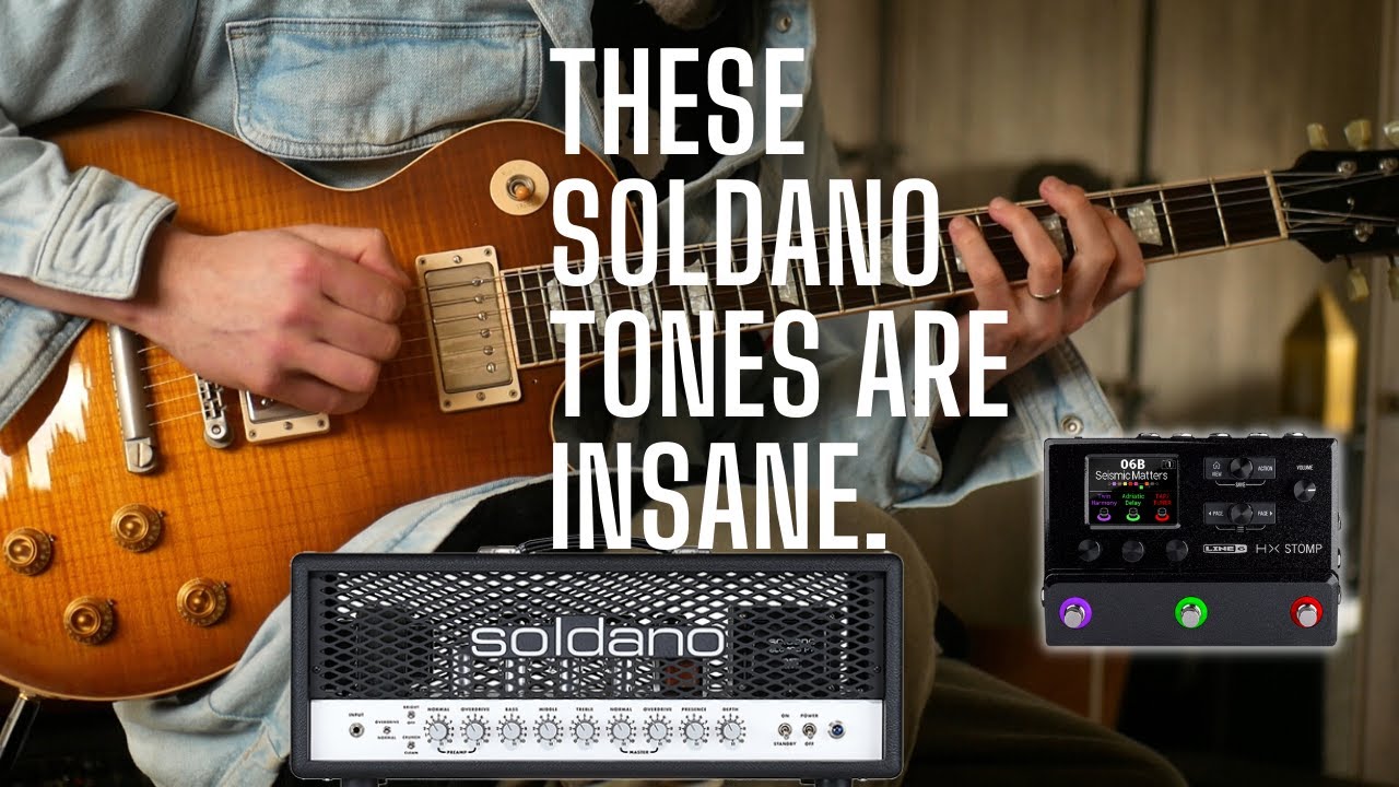 Soldano SLO в Helix — УДИВИТЕЛЬНЫЙ инструмент для высокочувствительных тонов