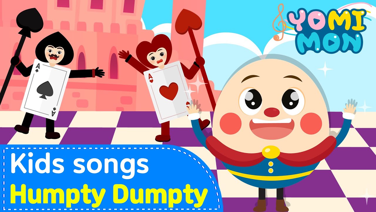 😝🕌Humpty Dumpty🤕🩹 | YOMIMON Songs for Children🎈